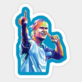 Haaland goal celebration v2 Sticker